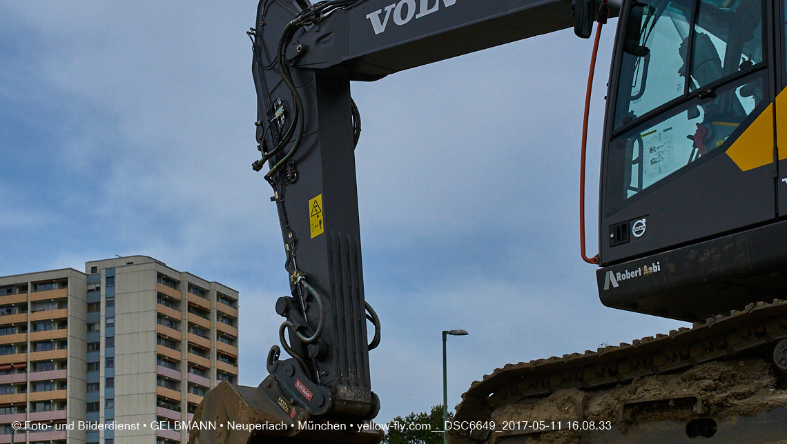 11. Mai 2017 - Grundsteinlegung für die LOGE und dem Kulturquadrat in Neuperlach